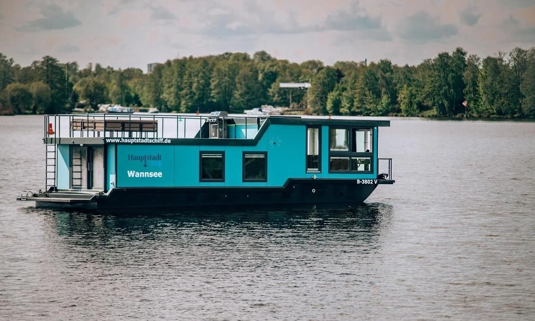 ברלין Hausboot Wannsee ספינת מלון
